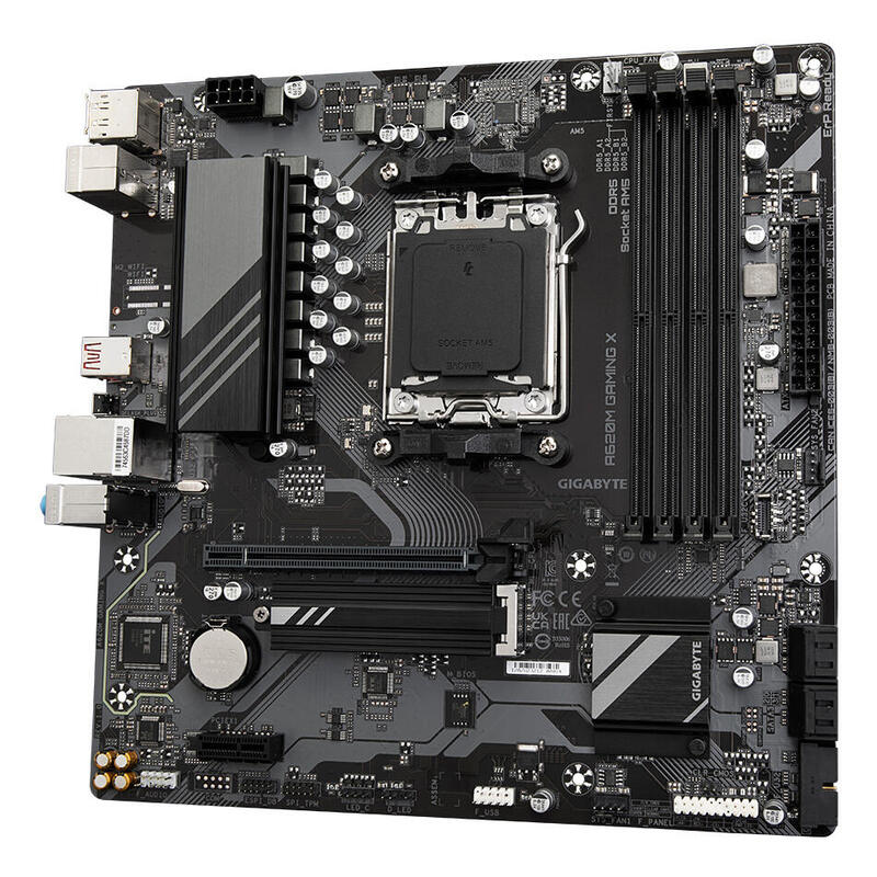 Gigabyte A620m Gaming X Placa Base Amd A620 Zócalo Am5 Micro Atx