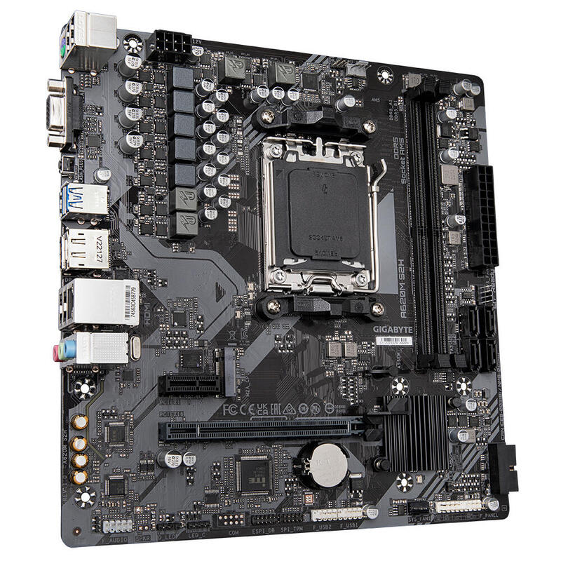 Gigabyte A620m S2h Placa Base Amd A620 Zócalo Am5 Micro Atx
