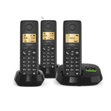 Gigaset Pure 100 Am Trio Negro Schnurlostelefon Con Ab Int.Ware