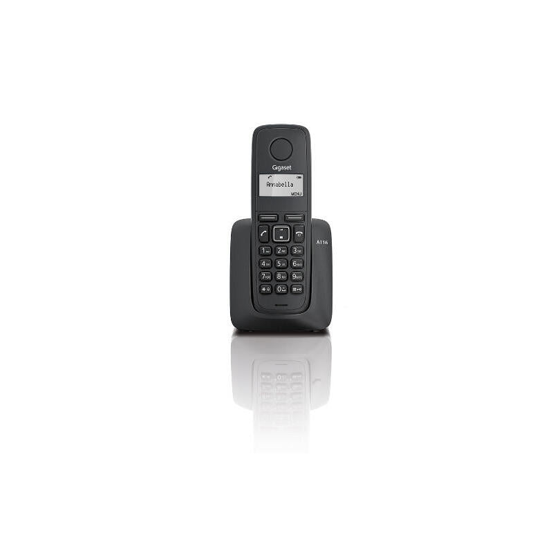 Gigaset Telefono Inalambrico A116 Negro