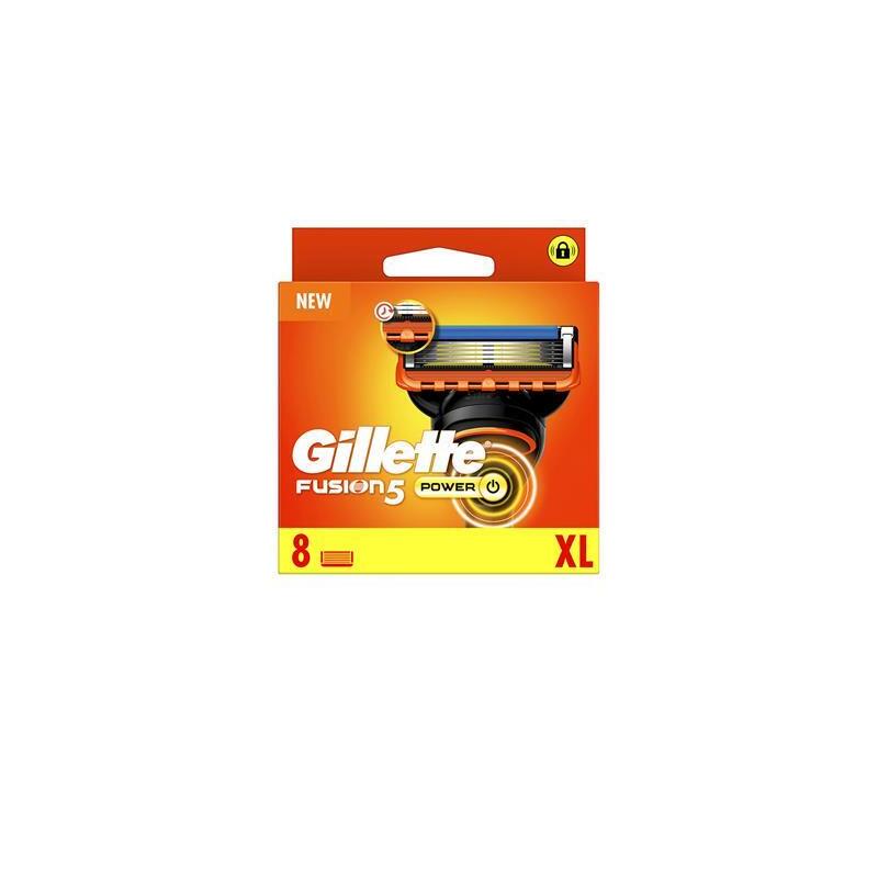 Gillette Fusion 5 Power Rasierklingen, 8 Stück