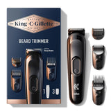 Gillette King C. Elektrischer Bartschneider Herren Kabellos