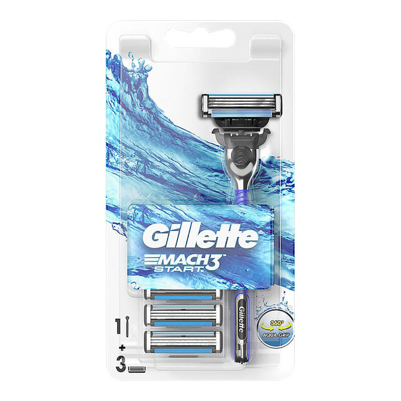 Gillette Razor Mach3 Start + 3 Razor Blades