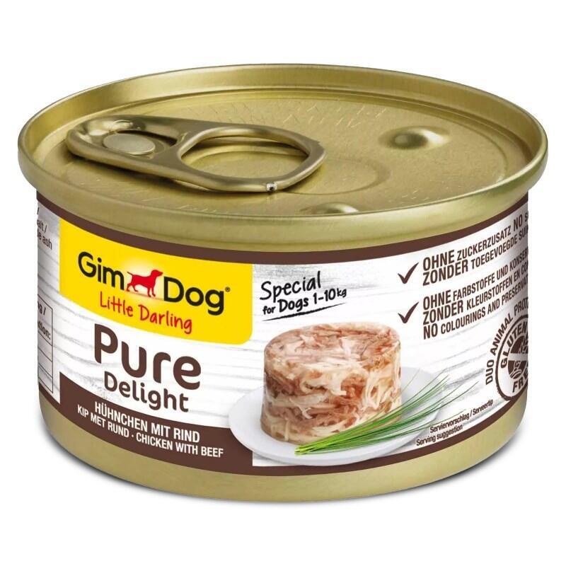 Gimcat Pure Delight Tunczyk Z Wolowina 85g
