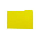 Gio Subcarpeta Con Pestaña Lateral Derecha Folio Cartulina 250gr Amarillo Intenso -50u-