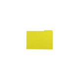 Gio Subcarpeta Con Pestaña Lateral Izquierda Folio Cartulina 250gr Amarillo Intenso -50u-