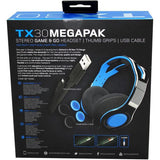 Gioteck Auriculares Tx30, Mereo 3.5mm Hchse,1.3m Ps4 Megapack