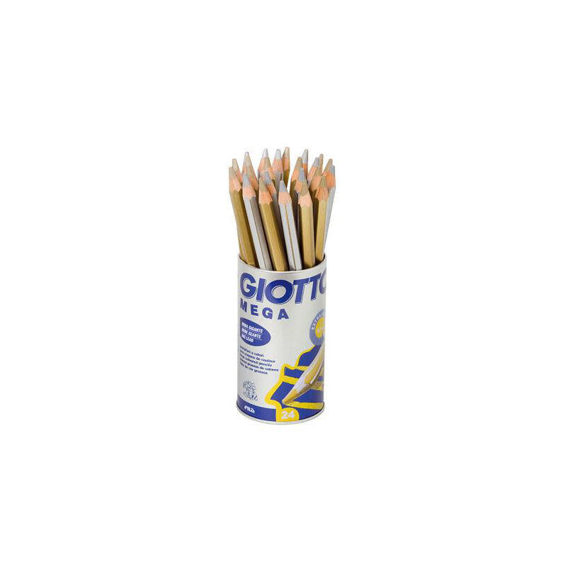 Giotto Lápices De Colores Mega C/Surtidos Bote 24 Ud