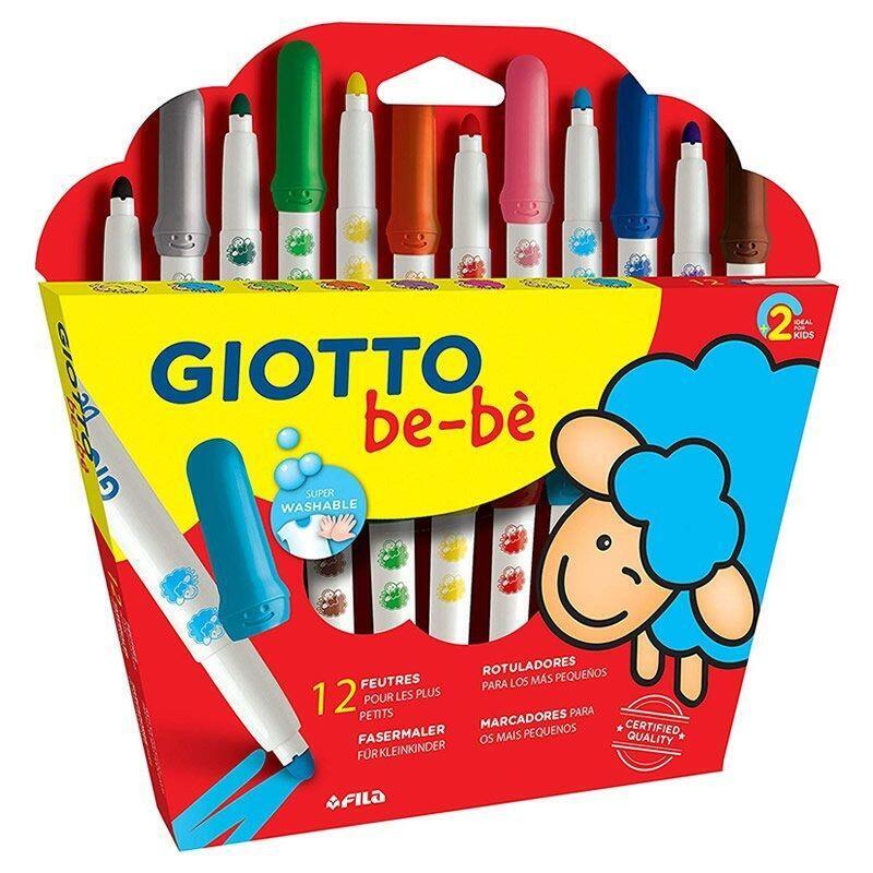 Giotto Rotuladores De Colores Be-Bé Súper Estuche De 12