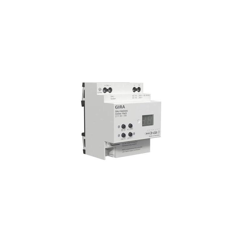 Gira 211100 Dali Gateway Colour 1f Reg Knx Secure