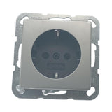 Gira 4188600 Schuko System 55 Edelstahl