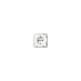 Gira 446203 Schuko Bsf + Sh System 55 Reinweiss