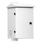 Global Baculo-Caja-Sh-22-Blanco Integration Cabinet. Caja De Acero 350x450x250 Para Báculo De 6m. Color Blanco