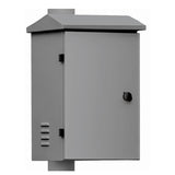 Global Baculo-Caja-Sh-22-Gris Integration Cabinet. Caja De Acero 350x450x250 Para Báculo De 6m. Color Gris