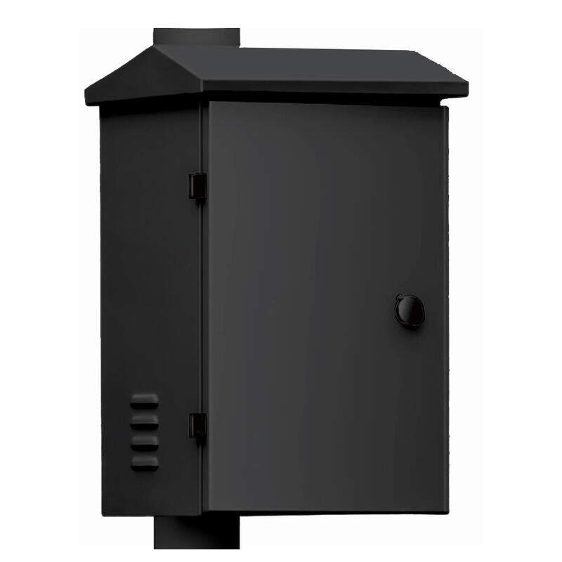 Global Baculo-Caja-Sh-22-Negro Integration Cabinet. Caja De Acero 350x450x250 Para Báculo De 6m. Color Negro
