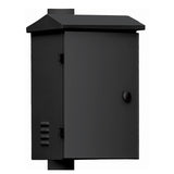 Global Baculo-Caja-Sh-22-Negro Integration Cabinet. Caja De Acero 350x450x250 Para Báculo De 6m. Color Negro