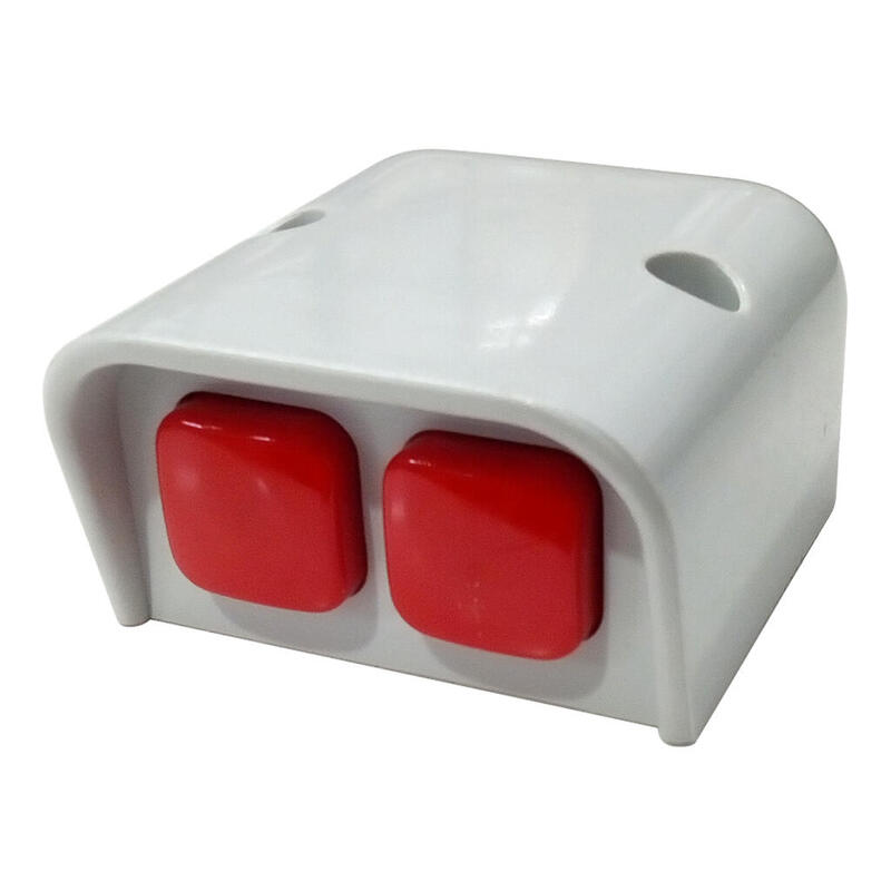 Global C-105-Pn Doble Pulsador Nc De Pánico / Atraco Abs Normativa Une-En 50131 Grado 3