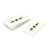 Globalty 515.001.119 Sus758 - Cristal De Recambio Para Pulsadores De Las Series Mcp Y Cp. Pack 5u.