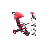 Globber Explorer Trike 4 En 1, Kinderfahrt Red 634-102