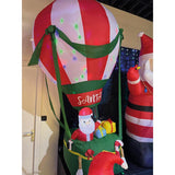 Globo Inflable Con Papa Noel