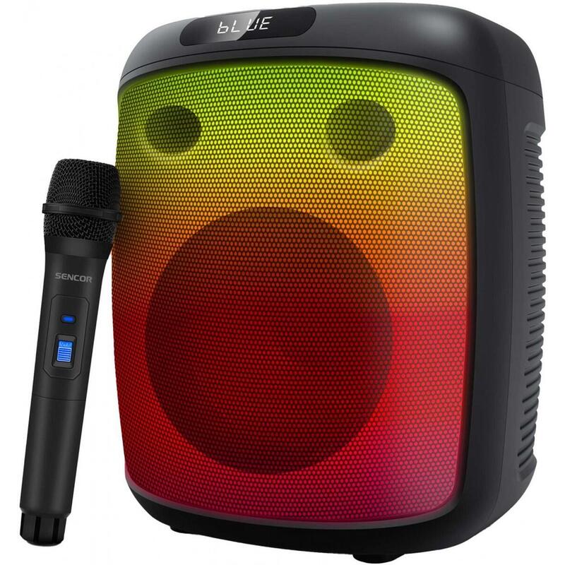 Glosnik Imprezowy Partycon Base Moc 100w, Ipx4, Tws, Led, Mic