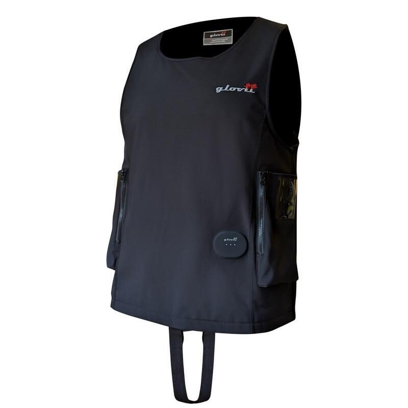 Glovii Gmv2m Chaleco Para Deportes Acuáticos Negro Softshell