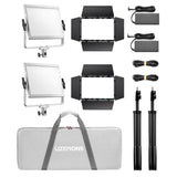 Godox Litemons Lp600r 2x Kit Led Panel Licht Rgb
