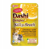 Golosina Para Gatos Inaba Cat Dashi Delights Silky Broth Chicken With Cheese  40g