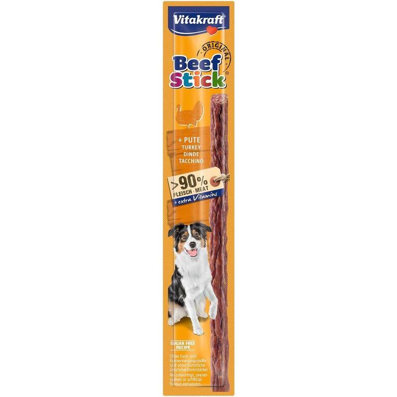Golosina Para Perros Vitakraft Beef Stick With Turkey  12 G