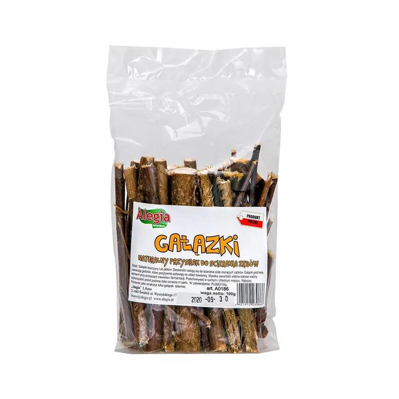 Golosina Para Roedores Y Conejos Alegia Twigs For Rodents  100g