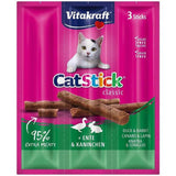 Golosinas Para Gatos Vitakraft Catstick Classic Pato Y Conejo  18g