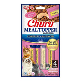 Goma Para Gatos Inaba Churu Meal Topper Tuna With Salmon  4 X 14g