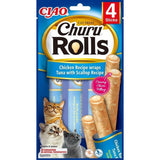 Goma Para Gatos  Inaba Churu Rolls Chicken Recipe Wraps Tuna With Scallop Recipe  4x10 G