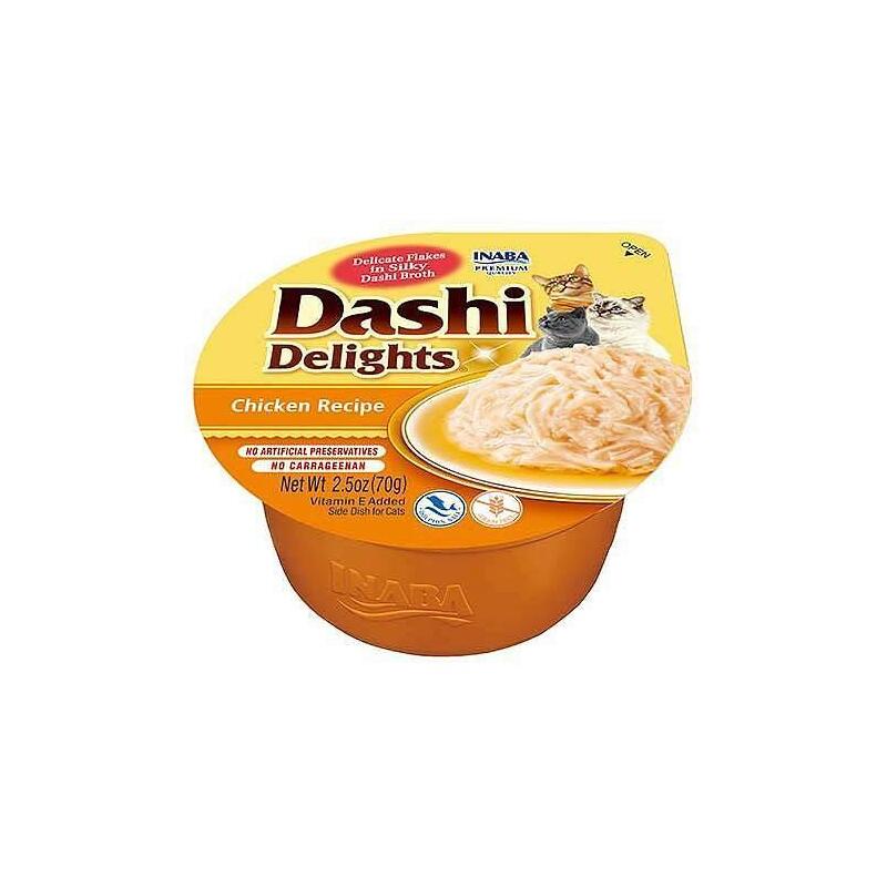 Goma Para Gatos Inaba Dashi Delights Chicken In Broth  70g