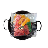 Gominolas De Azúcar Con Forma De Pene En Paellera