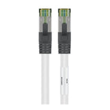 Goobay 55125 Cable De Red 2 M Cat8.1 S/Ftp (S-Stp) Blanco