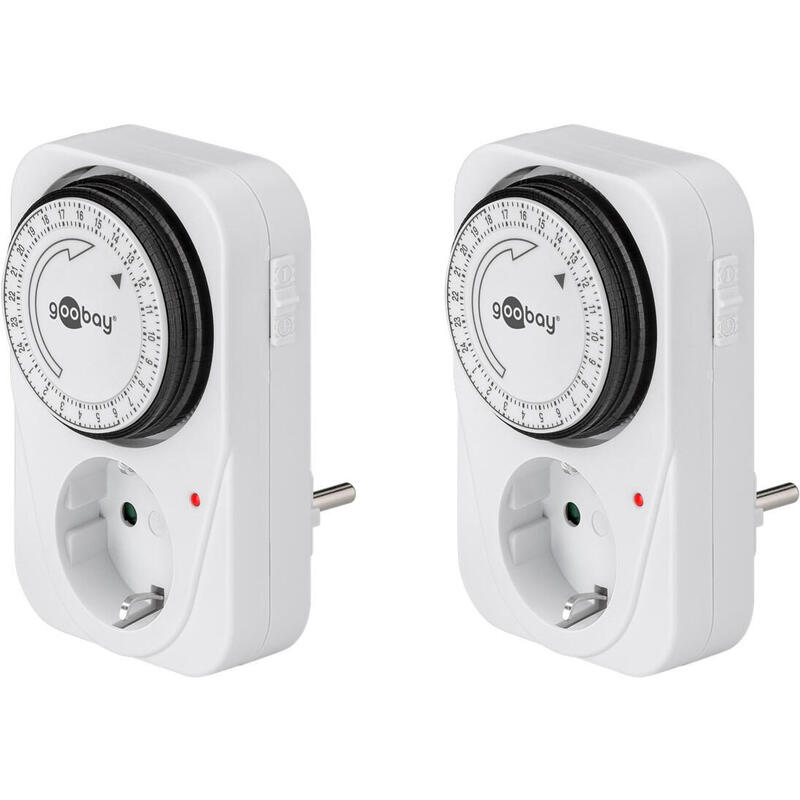 Goobay 55538 Contador Eléctrico Blanco