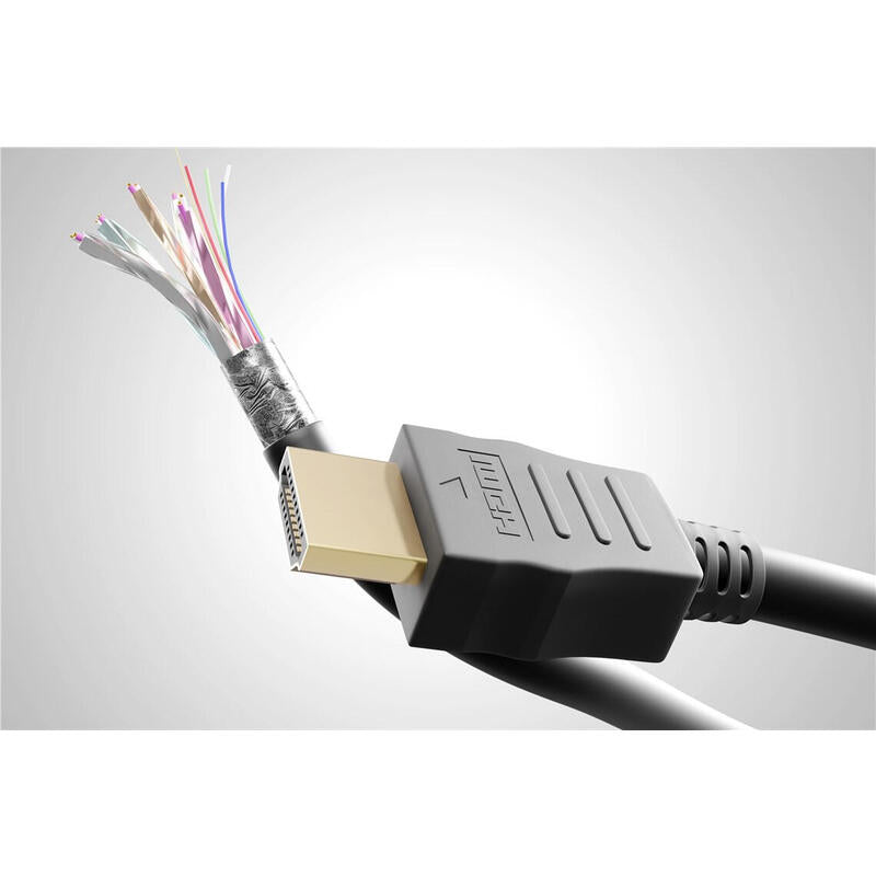 Goobay 61293 Cable Hdmi 0,5 M Hdmi Tipo A (Estándar) Negro