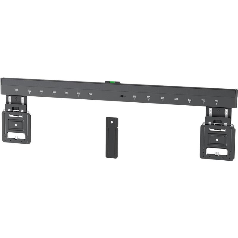 Goobay 70822 Ultraslim Tv Wall Mount Basic Fixed (Xl), Black