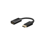 Cable Adaptador Goobay Displayport > Hdmi 8k / 60hz Negro, Cable De 10cm 75270