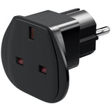 Goobay 94271 Adaptador De Enchufe Reino Unido Tipo D (Ru) Negro
