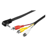 Goobay Cable A/V Jack 3.5mm -> 3x Rca 1.5 Metros 50209