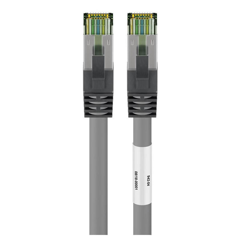 Goobay Cable De Red Cat 8.1, S/Ftp (Pimf) 5 M, Gris 55139