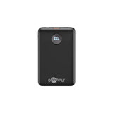 Goobay Powerbank Compact 10.000 Mah Negro, 10 Ah, 1x Usb-A, 1x Usb-C, Power Delivery, Carga Rápida 65868