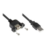 Good Connections Usb2.0 Verlängerung A-Einbaub. A 0,3m