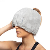 Gorro De Gel Para Migrañas Y Relajación Hawfron, Color Gris. Innovagoods