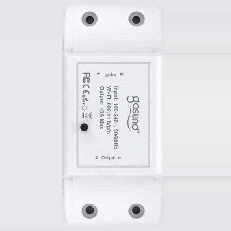 Gosund Sw3 Wi-Fi 100~200 V 10 A Blanco - Relé Inteligente