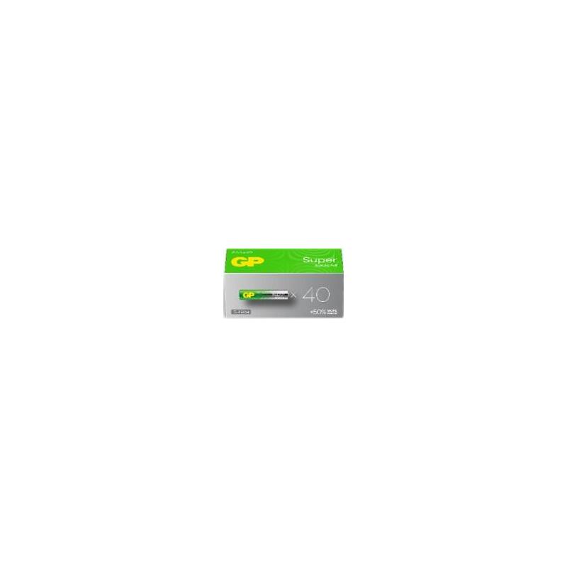 Gp Batería Micro Aaa 1,5v Super Alkaline (40er Pack)
