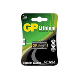 Gp Lithium Cr123a Pack De 1 Pila 123a 3v