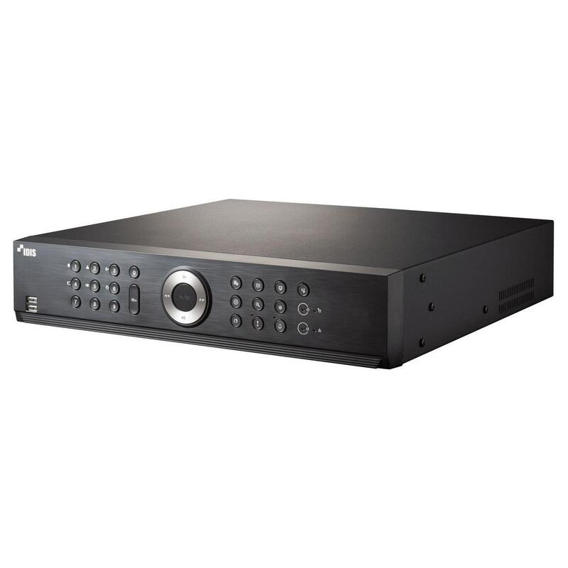 Grabador Hibrido Idis 16  Canales, H.265, Hdmi/Vga, 2tb